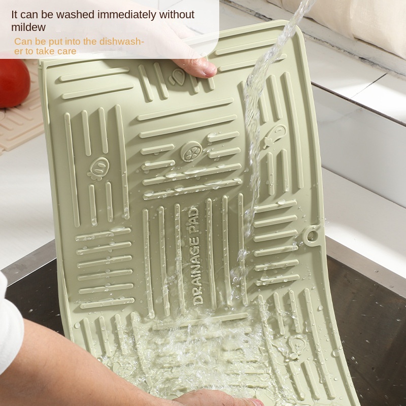 Kitchen Gadgets Cool - Siliconen Afvoer Pad Anti-brandwonden Warmte-isolatie Pad