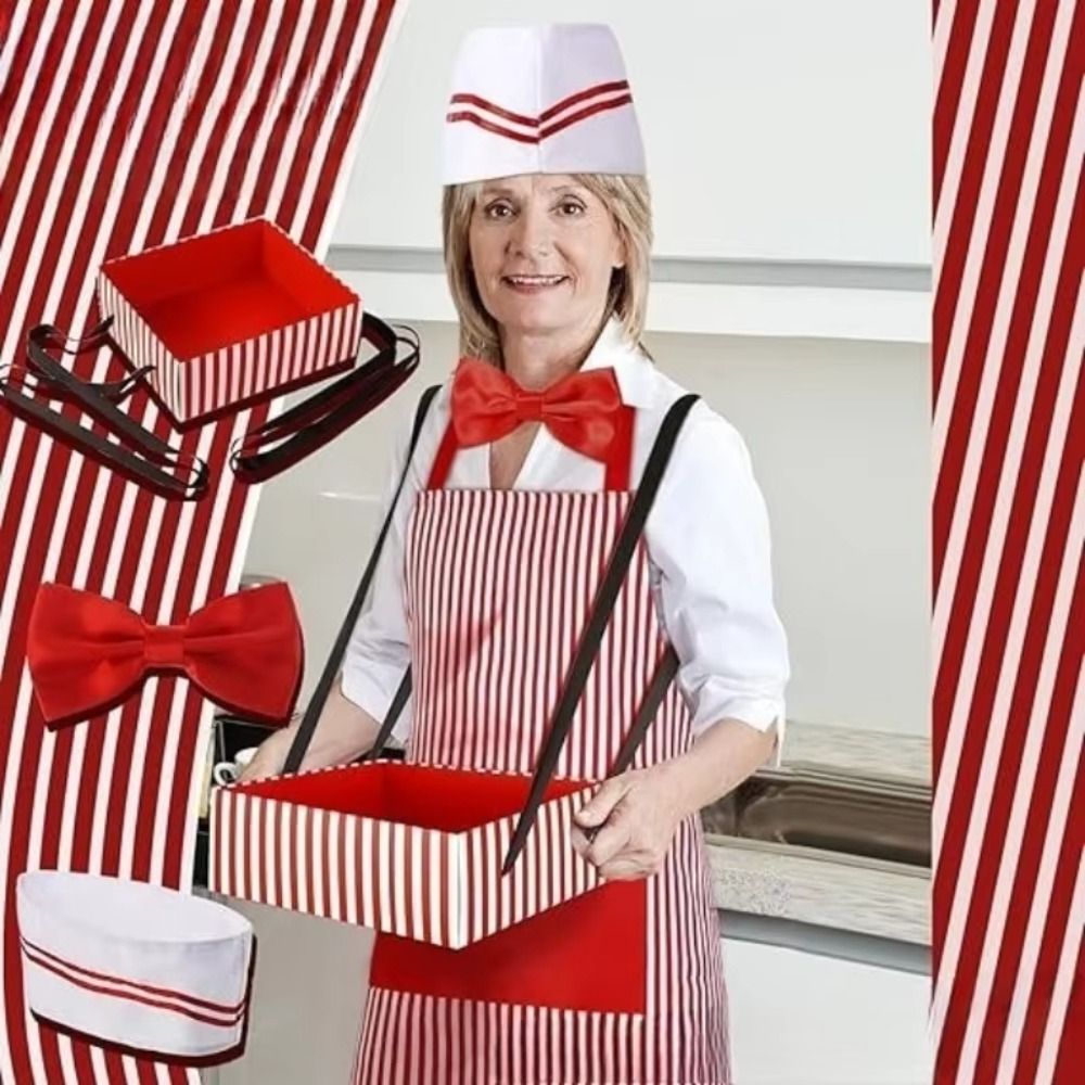 Kitchen Gadgets For Women - Carnavals Circus Ober Cosplay Schort met