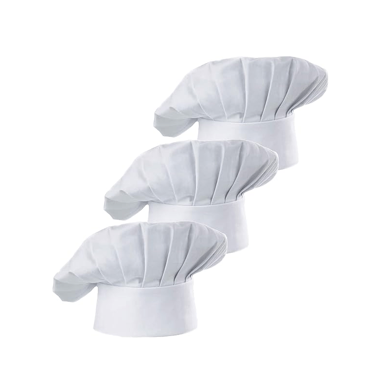 Kitchen Gadgets Pakistan - 3 stuks chef-kokmuts voor volwassenen, verstelbaar,