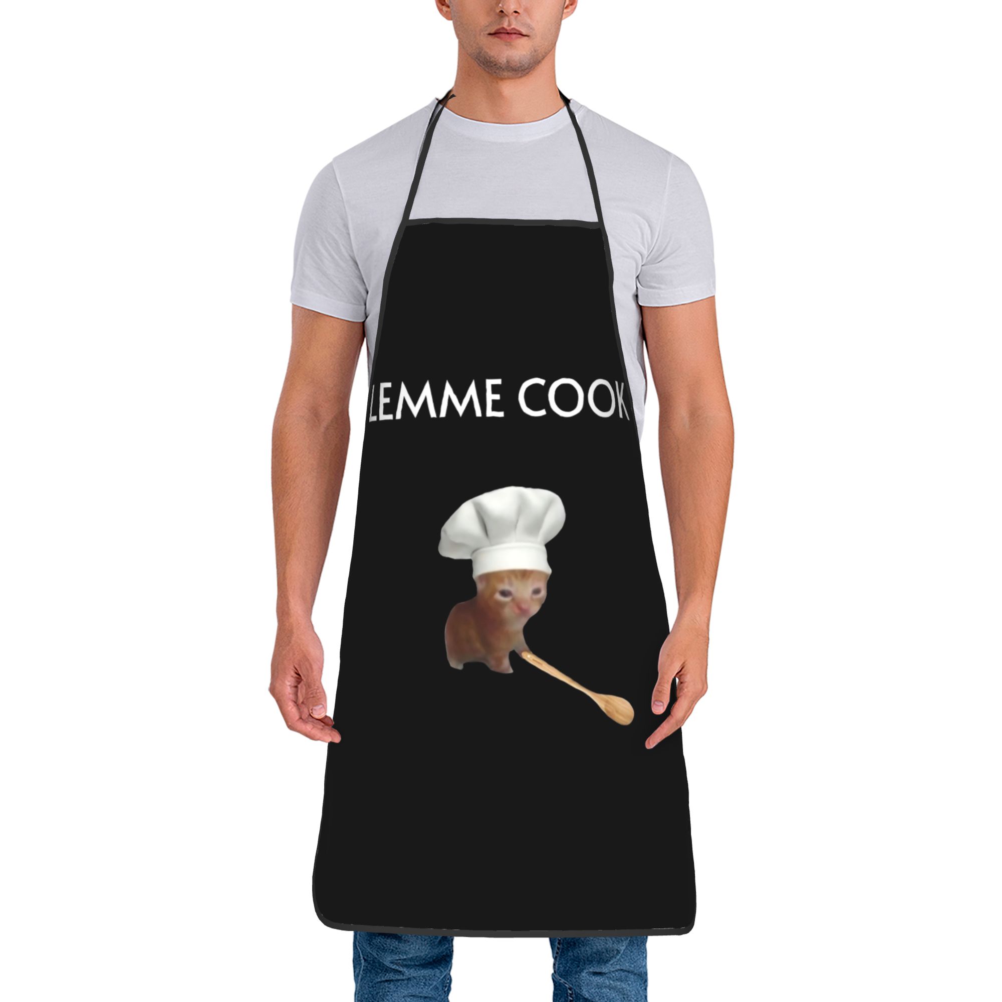 Kitchen Gadgets Trending - Chef Cat Kitten Meme Lemme Cook