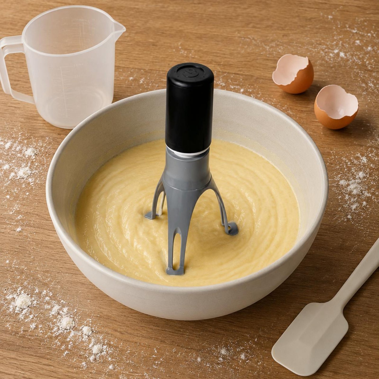 Kitchen Gadgets And Equipment - Automatische Driehoekige Roerder - Handsfree Elektrische
