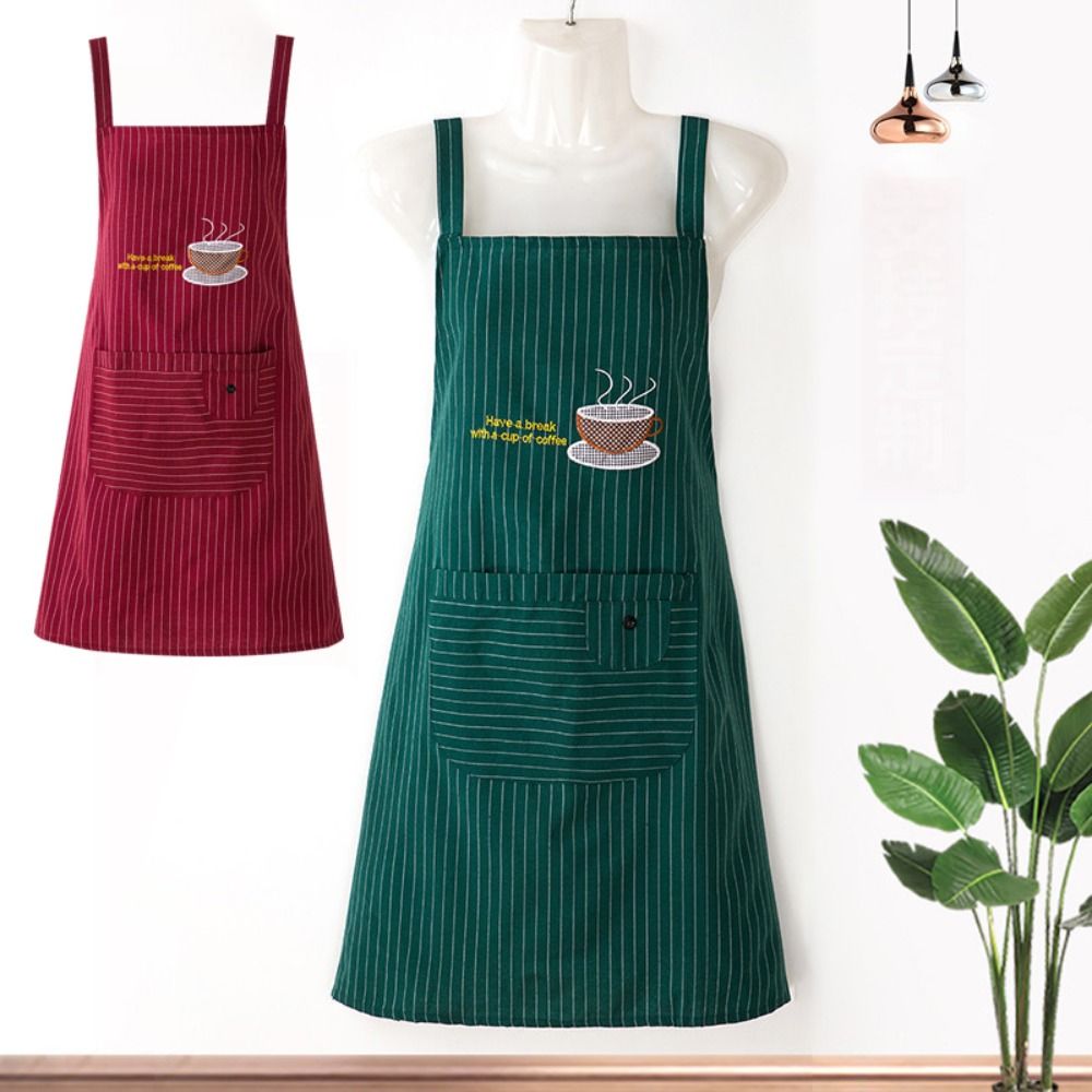 Kitchen Gadgets Trending - Modieuze Eenvoudige Gestreepte Katoenen Mouwloze Keuken