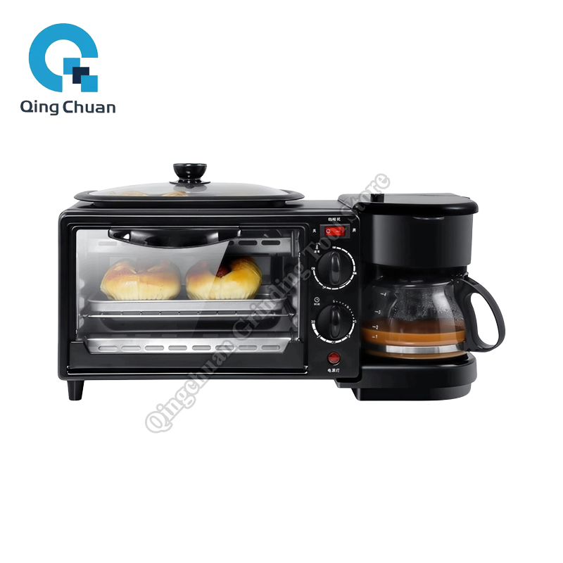 Breakfast Sandwich Maker - Ontbijtmachine Multifunctioneel Huishoudelijk Hoogwaardig Drie-in-één Sandwichmaker