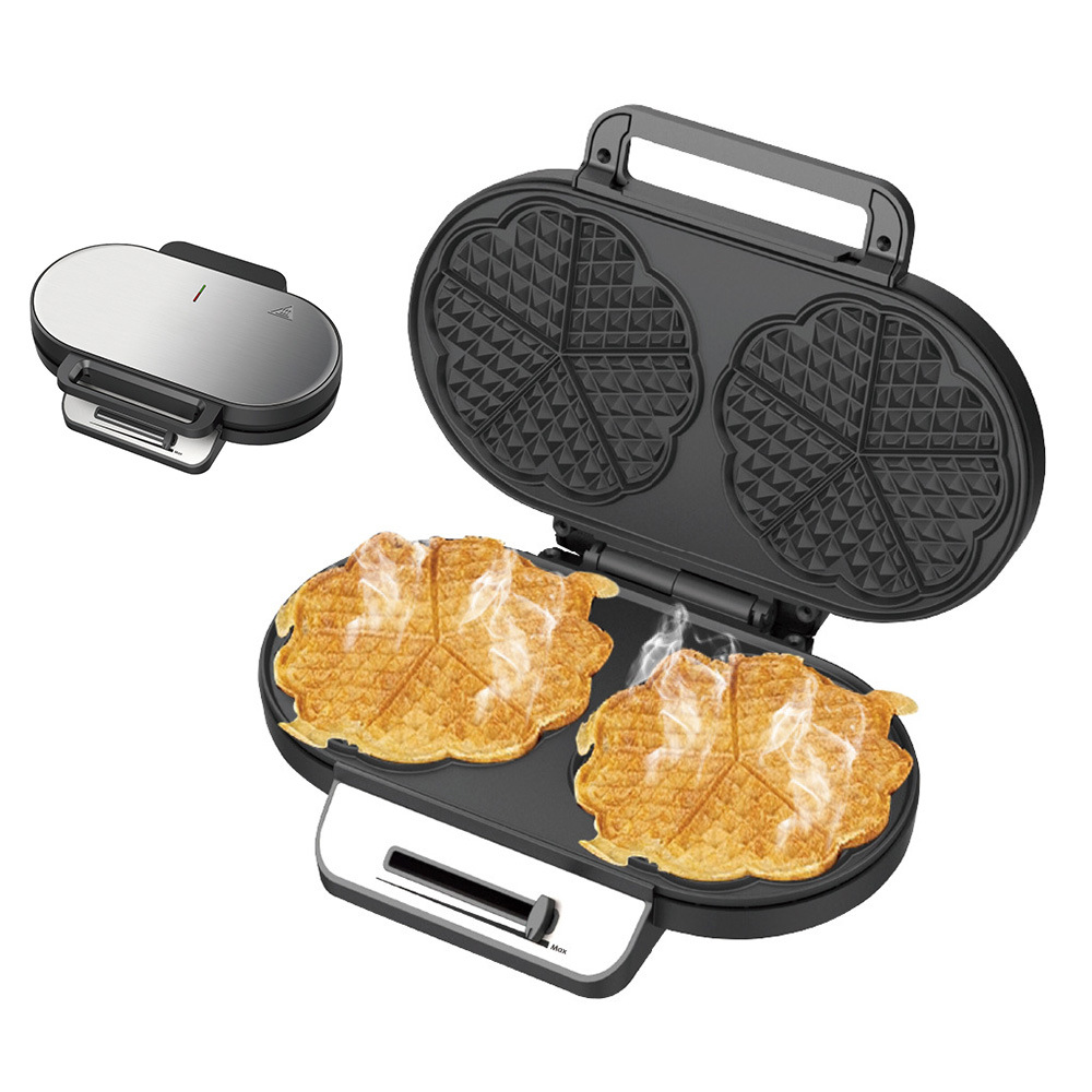 Breakfast Sandwich Maker - Europese 1200W multifunctionele elektrische wafelmaker van