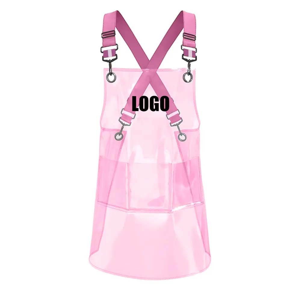 Kitchen Gadgets Trending - Nieuwe Mode Roze Transparant PVC Keukenschort