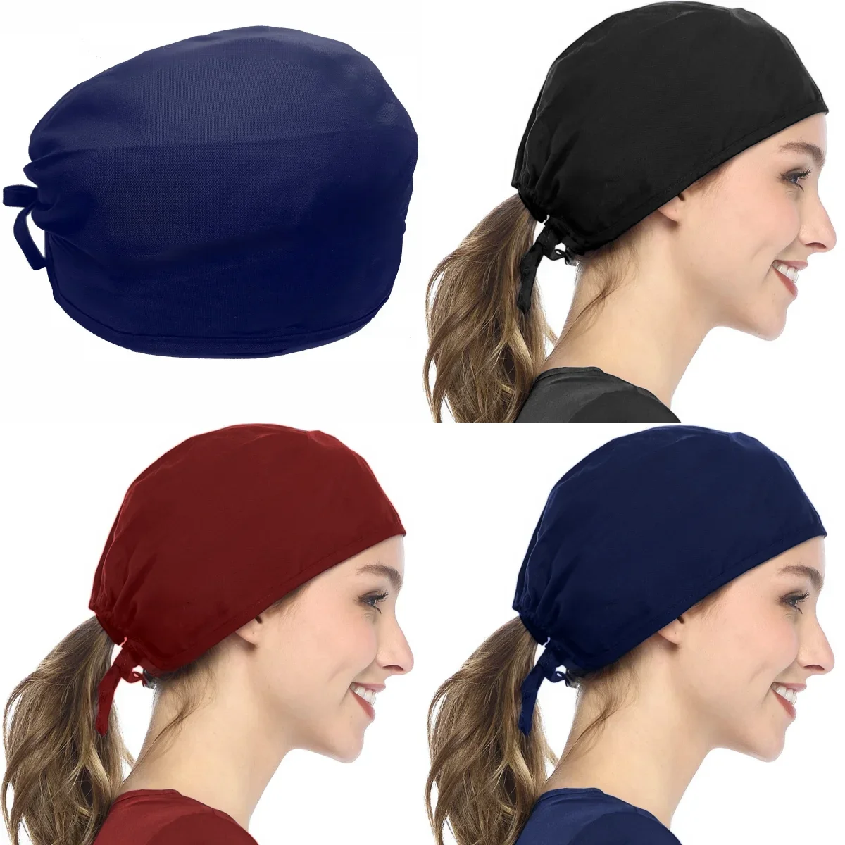 Kitchen Gadgets For Women - Unisex Verpleging Scrub Caps 100% Katoen