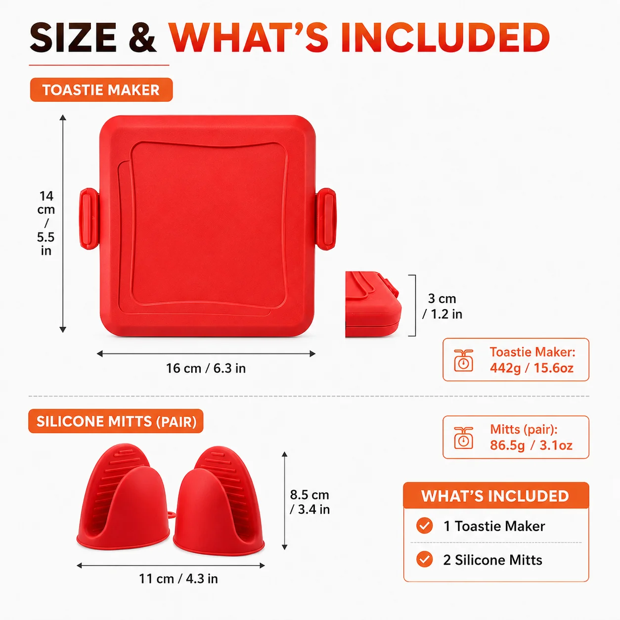 Magnetron Sandwichmaker Anti-a - Breakfast Sandwich Maker recensie en prijs