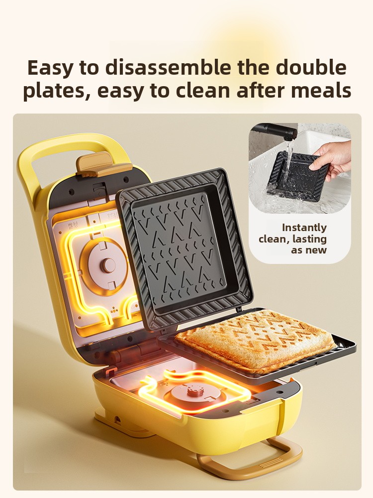 Huishoudelijke verdikte hete p - Breakfast Sandwich Maker recensie en prijs