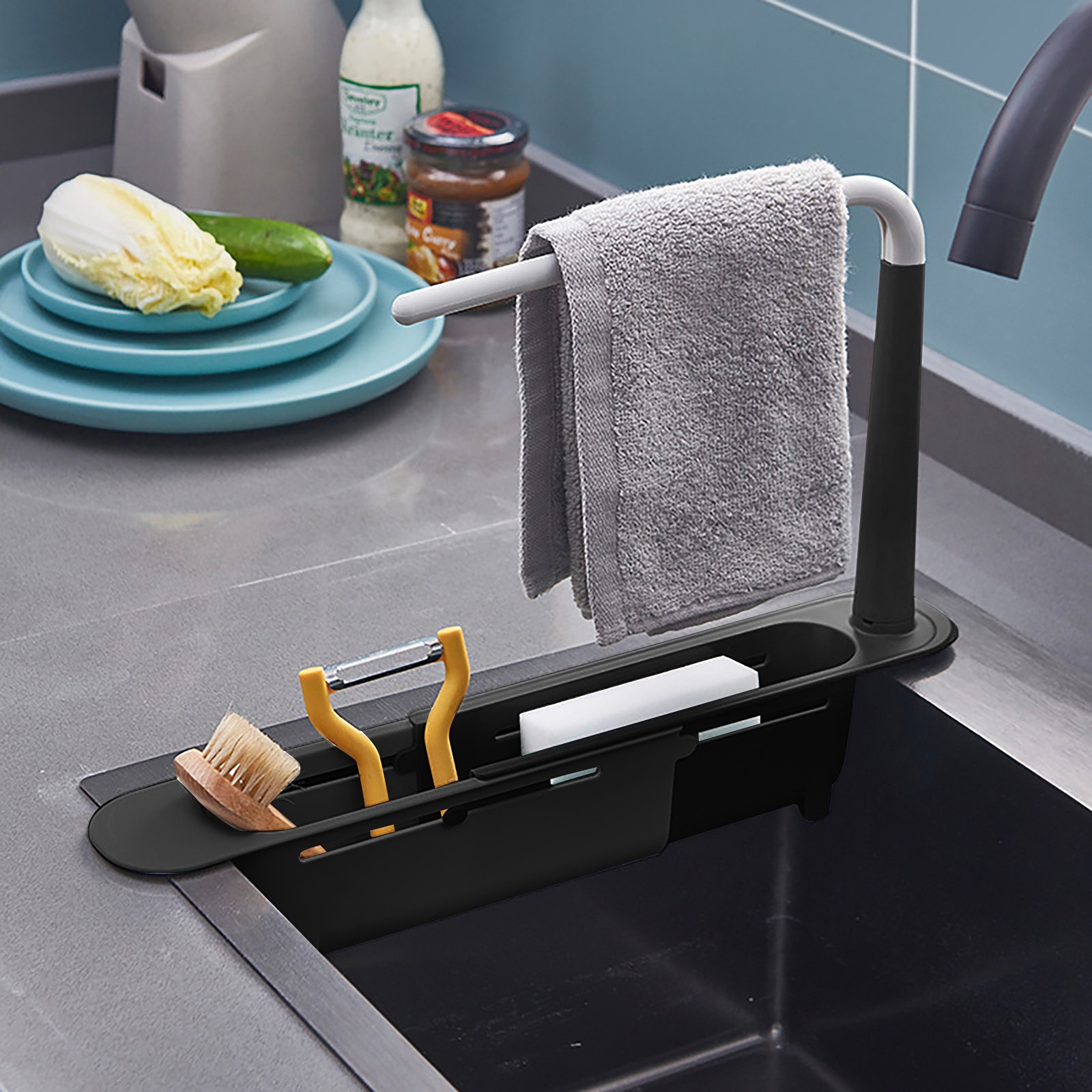 Elescopische Gootsteen Plank A - Kitchen Gadgets Pakistan recensie en prijs