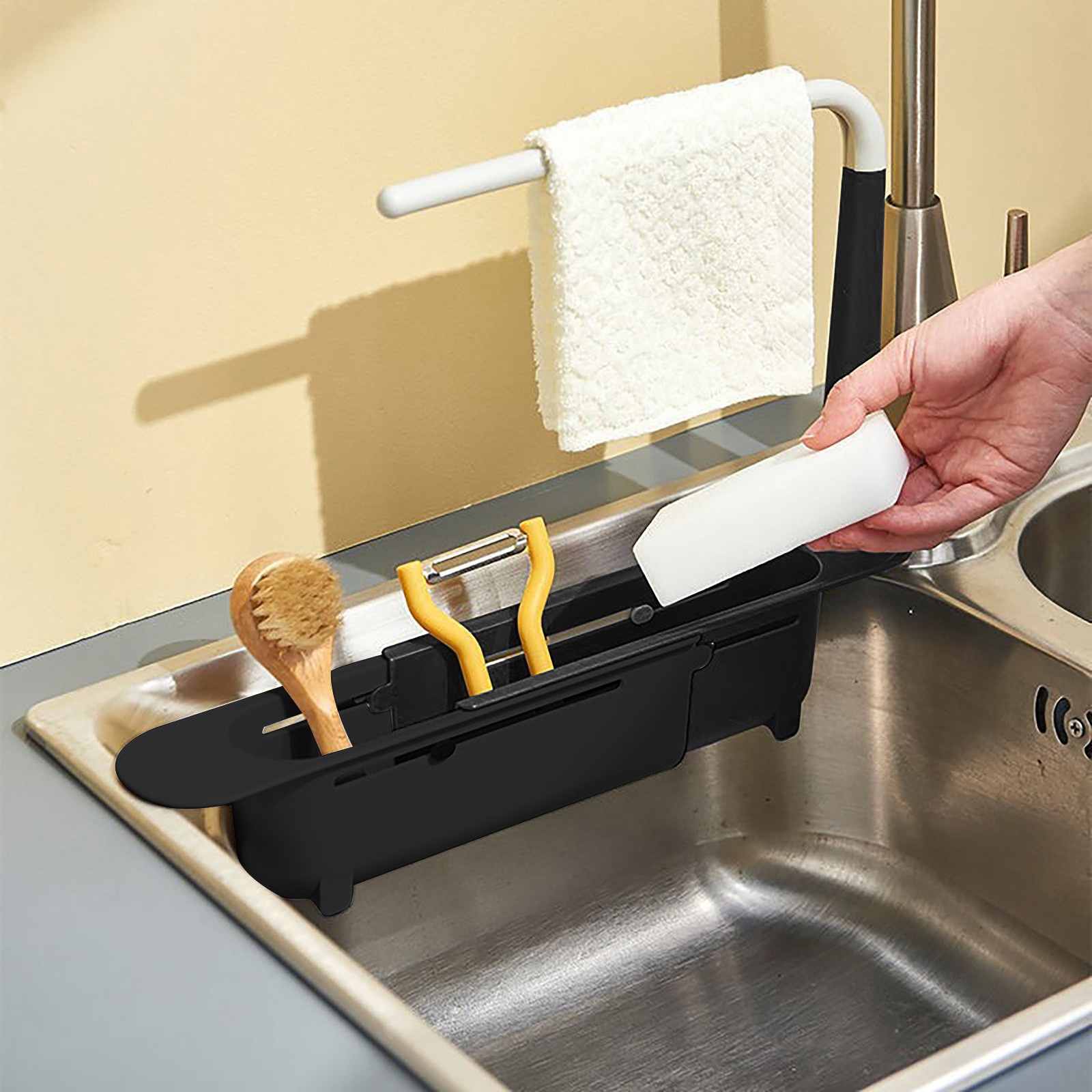 Elescopische Gootsteen Plank A - Kitchen Gadgets Pakistan recensie en prijs