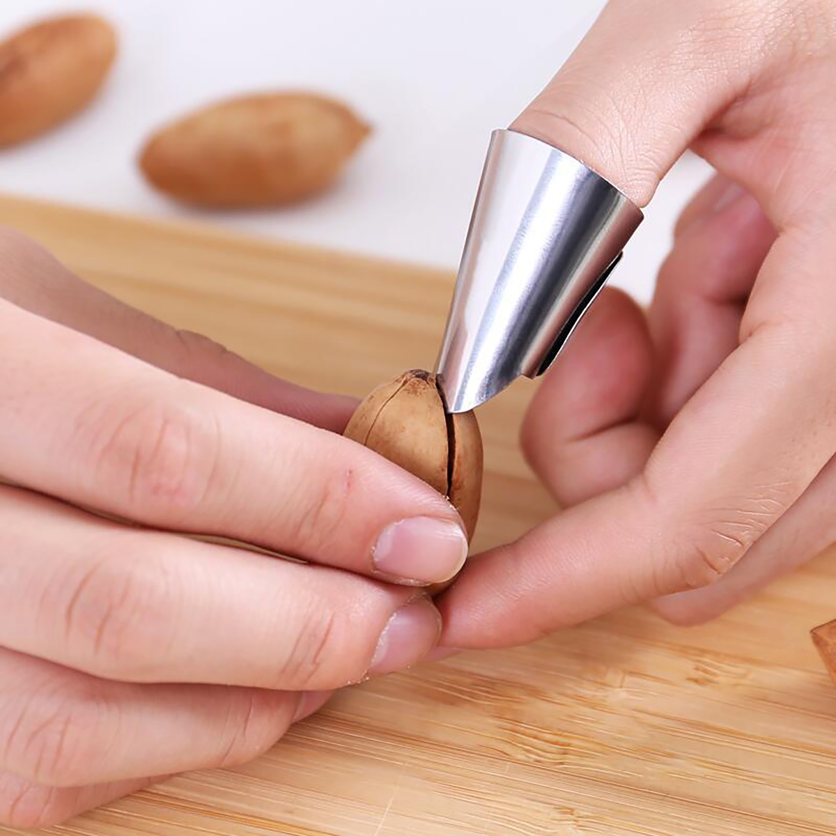 Roestvrijstalen vingerbescherm - Kitchen Gadgets Cool recensie en prijs