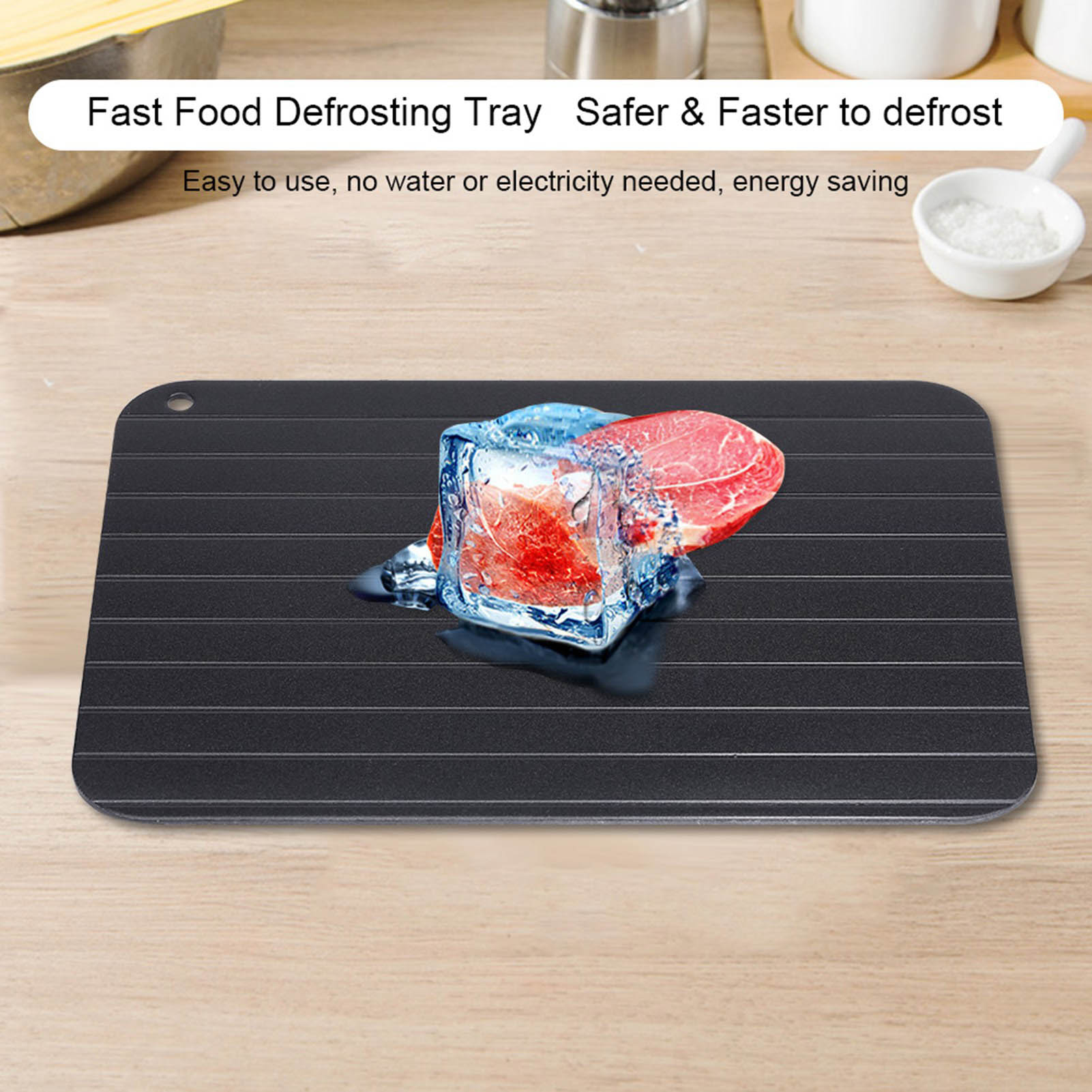 Snelle ontdooibak Aluminiumleg - Kitchen Gadgets Cool recensie en prijs