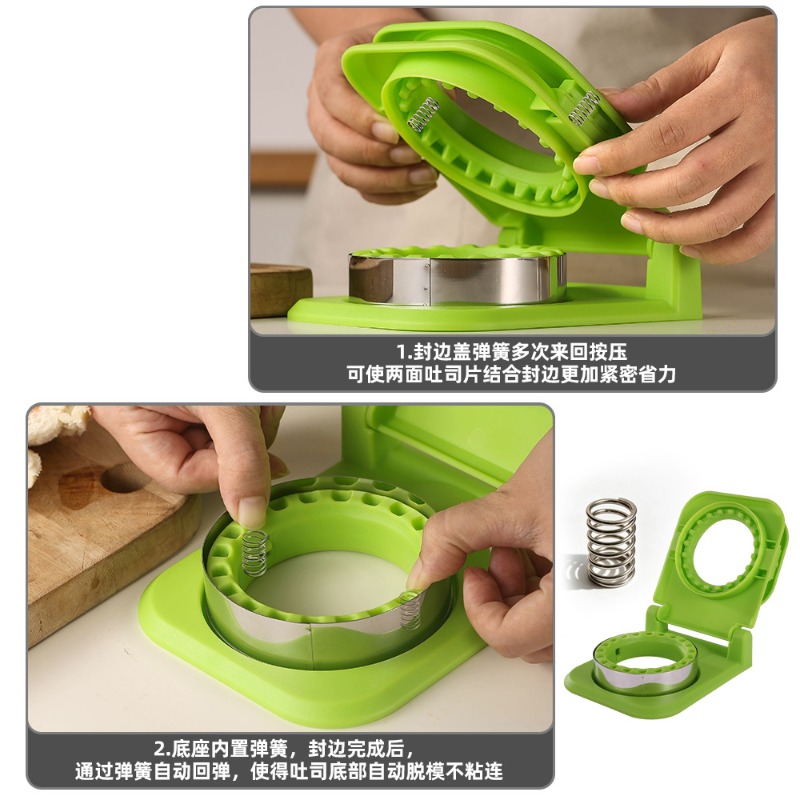 Sandwichsnijder en -afsluiter  - Breakfast Sandwich Maker recensie en prijs