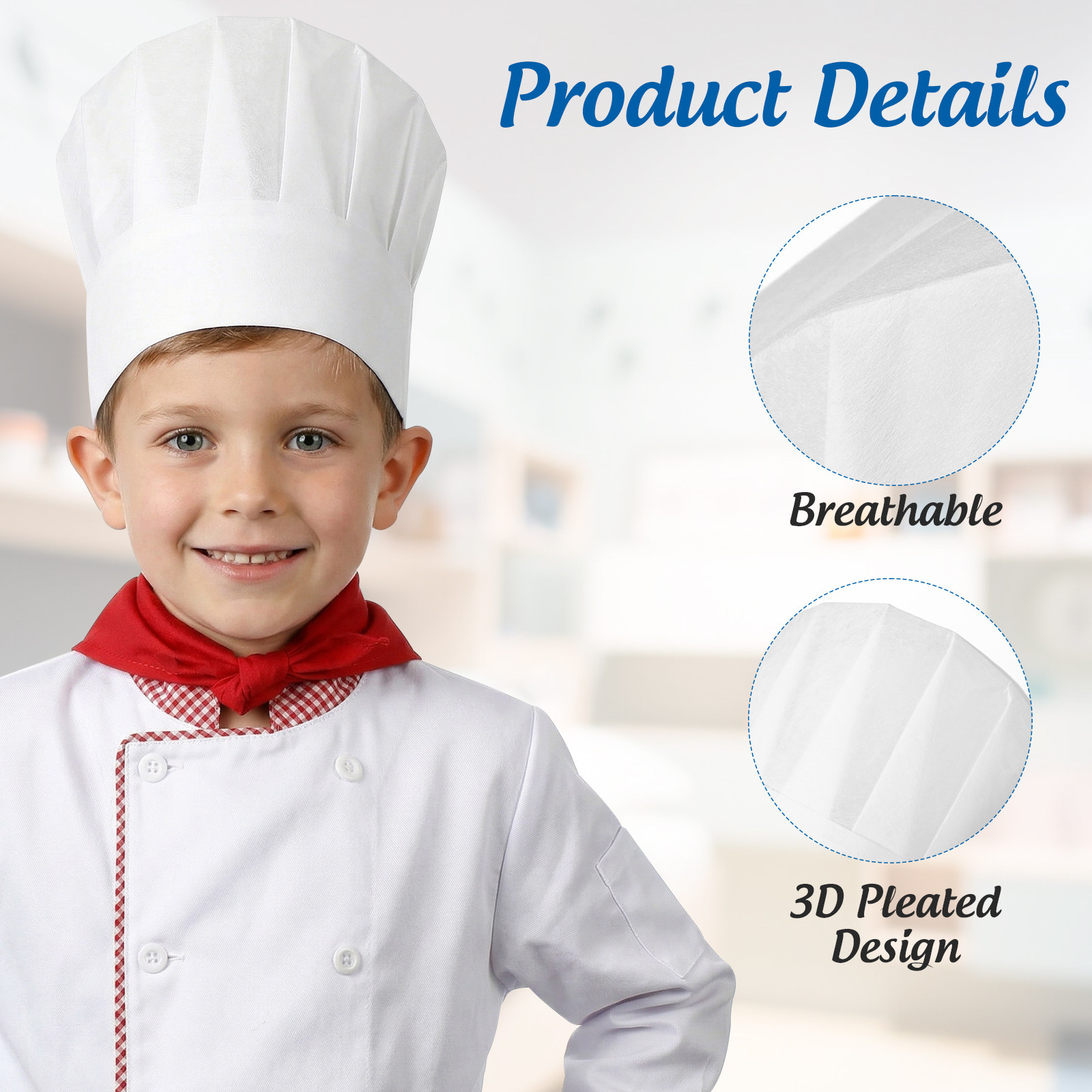 20 stuks kinderen wegwerp chef - Kitchen Gadgets Pakistan recensie en prijs