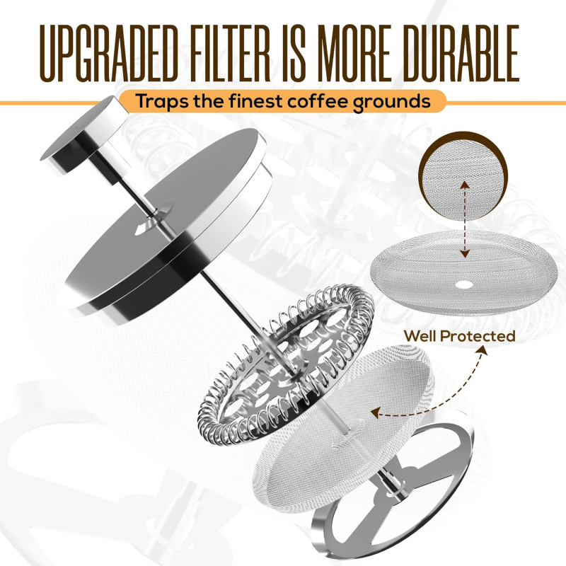 304 roestvrij staal Franse per - French Press Coffee Maker recensie en prijs