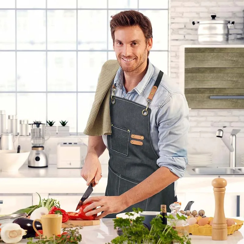 Huishoudelijke canvas schort O - Kitchen Gadgets Trending recensie en prijs