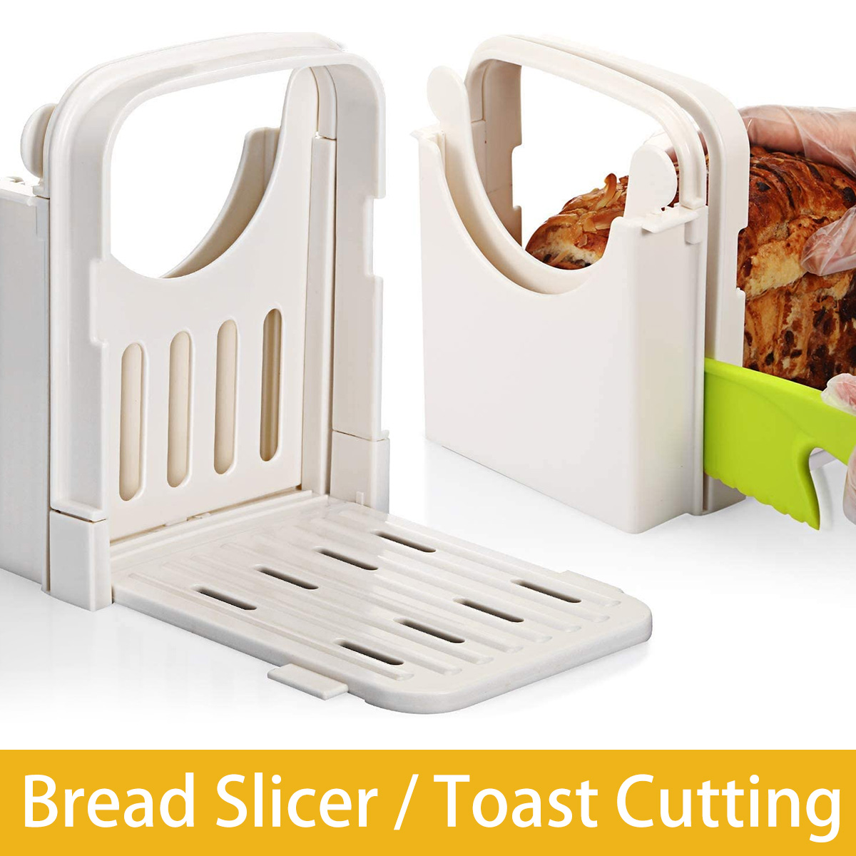Toast Slicer Tool Opvouwbare B - Kitchen Gadgets Guide recensie en prijs
