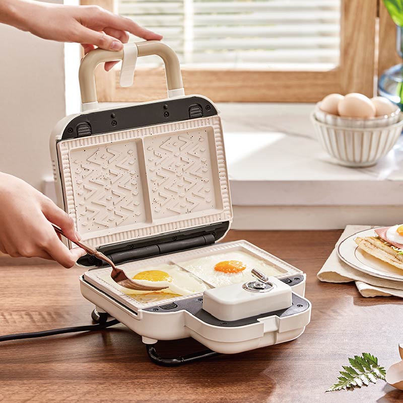 750W Elektrische Sandwich Make - Breakfast Sandwich Maker recensie en prijs
