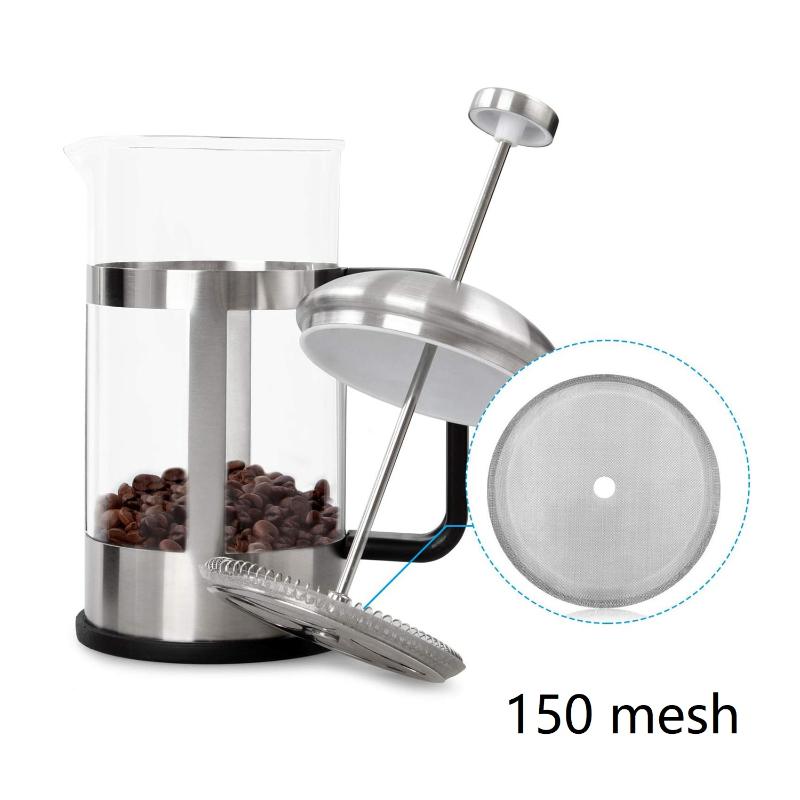 Roestvrijstalen filterzeef voo - French Press Coffee Maker recensie en prijs