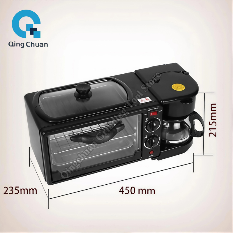 Ontbijtmachine Multifunctionee - Breakfast Sandwich Maker recensie en prijs
