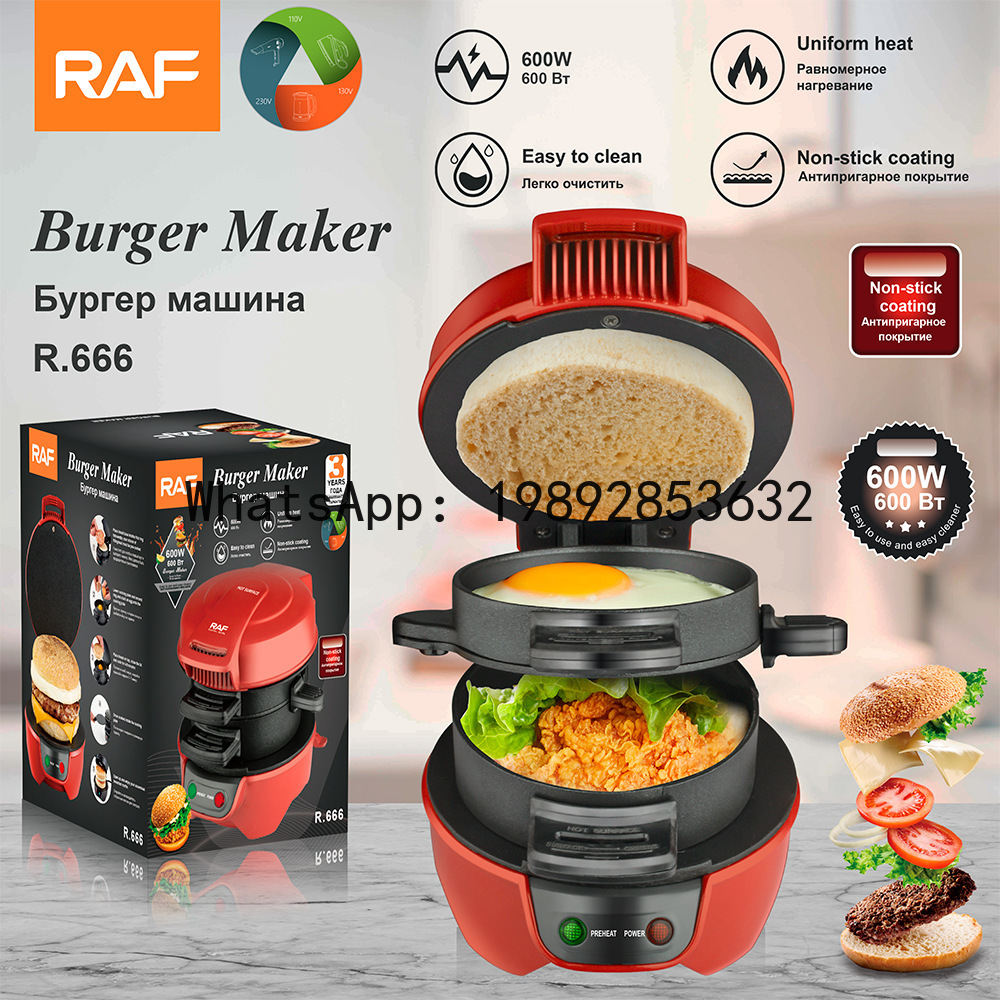 Hamburger-/sandwichmaker - hui - Breakfast Sandwich Maker recensie en prijs