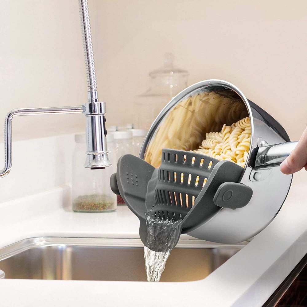 Clip-on siliconen pastalepel v - Kitchen Gadgets Images recensie en prijs